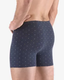GINA pánské boxerky delší nohavička, šité, s potiskem 74173P