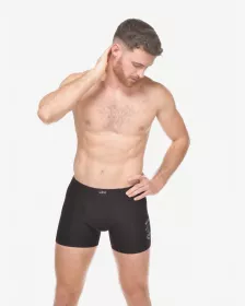 GINA pánské boxerky delší nohavička, šité, s potiskem 74177P