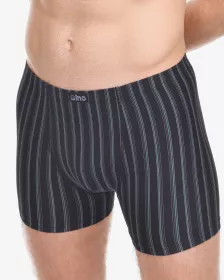 GINA pánské boxerky delší nohavička, šité 74178P