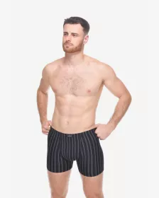 GINA pánské boxerky delší nohavička, šité 74178P