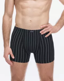 GINA pánské boxerky delší nohavička, šité 74178P