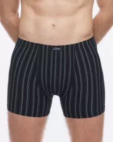 GINA pánské boxerky delší nohavička, šité 74178P