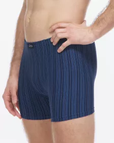 GINA pánské boxerky delší nohavička, šité 74183P