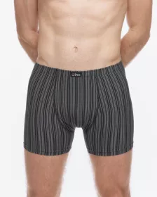 GINA pánské boxerky delší nohavička, šité 74183P