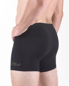 GINA pánské boxerky s kratší nohavičkou, kratší nohavička, šité, s potiskem Eco Bamboo 73129P EcoBamboo GINA pánské boxerky s kratší nohavičkou, kratší nohavička, šité, s potiskem Eco Bamboo 73129P EcoBamboo