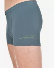 GINA pánské boxerky kratší nohavička, šité, s potiskem 73134P GINA pánské boxerky kratší nohavička, šité, s potiskem 73134P