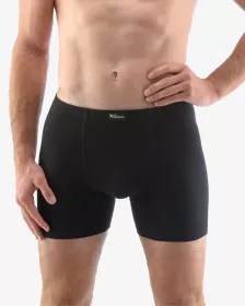 GINA pánské boxerky s delší nohavičkou, delší nohavička, šité, jednobarevné Eco Bamboo 74159P EcoBamboo