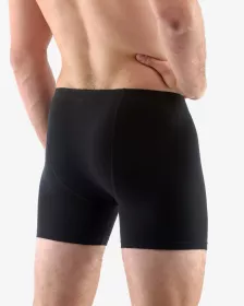 GINA pánské boxerky s delší nohavičkou, delší nohavička, šité, jednobarevné Eco Bamboo 74159P EcoBamboo