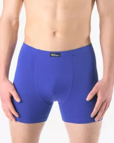 GINA pánské boxerky s delší nohavičkou, delší nohavička, šité, jednobarevné Eco Bamboo 74159P EcoBamboo