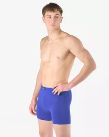 GINA pánské boxerky s delší nohavičkou, delší nohavička, šité, jednobarevné Eco Bamboo 74159P EcoBamboo