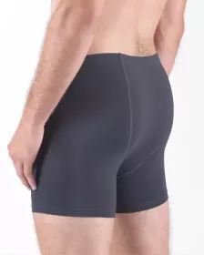 GINA pánské boxerky s delší nohavičkou, delší nohavička, šité, jednobarevné Eco Bamboo 74159P EcoBamboo