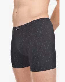 GINA pánské boxerky s delší nohavičkou nadměrné, šité, s potiskem 74182P