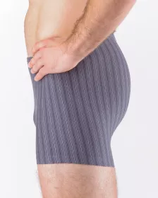 GINA pánské boxerky s kratší nohavičkou, kratší nohavička, šité 73131P