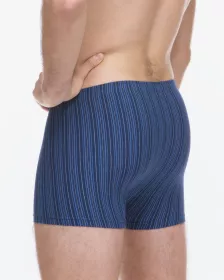 GINA pánské boxerky s kratší nohavičkou, kratší nohavička, šité 73138P