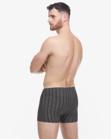 GINA pánské boxerky s kratší nohavičkou, kratší nohavička, šité 73138P