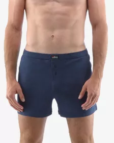 GINA pánské trenky volné, šité, jednobarevné 75162P