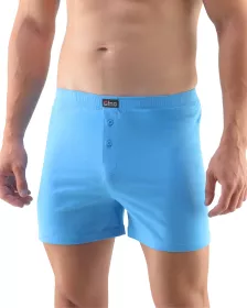 GINA pánské trenky volné, šité, jednobarevné 75162P