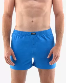 GINA pánské trenky volné, šité, jednobarevné 75162P