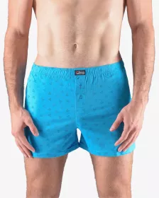 GINA pánské trenky volné, šité, s potiskem 75185P GINA pánské trenky volné, šité, s potiskem 75185P