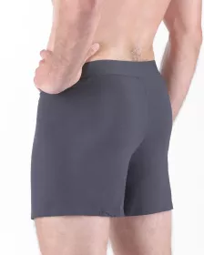 GINA pánské trenky volné, šité, jednobarevné Eco Bamboo 75195P EcoBamboo