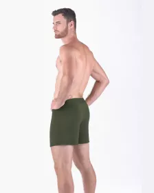 GINA pánské trenky volné, šité, jednobarevné Eco Bamboo 75195P EcoBamboo