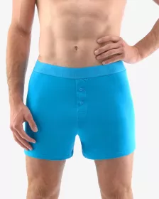 GINA pánské trenky volné, šité, jednobarevné Eco Bamboo 75195P EcoBamboo