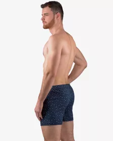 GINA pánské trenky volné, šité, s potiskem 75202P