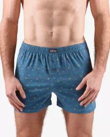 GINA pánské trenky volné, šité, s potiskem 75203P GINA pánské trenky volné, šité, s potiskem 75203P