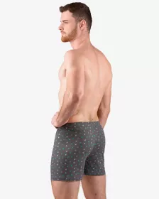 GINA pánské trenky volné, šité, s potiskem 75203P GINA pánské trenky volné, šité, s potiskem 75203P