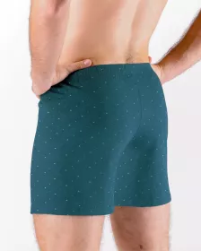 GINA pánské trenky volné, šité, s potiskem 75204P