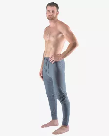 GINA pánské kalhoty dlouhé pyžamové pánské, šité, klasické, jednobarevné Pyžama 2023 79161P