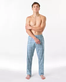 GINA pánské kalhoty dlouhé pyžamové pánské, šité, klasické, s potiskem Pyžama 2025 79197P - GINA pánské kalhoty dlouhé pyžamové pánské, šité, klasické, s potiskem Pyžama 2025 79197P -