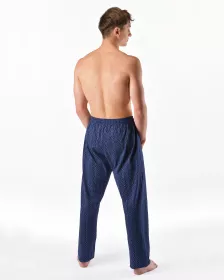 GINA pánské kalhoty dlouhé pyžamové pánské, šité, klasické, s potiskem Pyžama 2025 79199P GINA pánské kalhoty dlouhé pyžamové pánské, šité, klasické, s potiskem Pyžama 2025 79199P