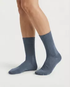 GINA dámské ponožky klasické, bezešvé, jednobarevné Bambusové ponožky 82003P