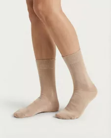 GINA dámské ponožky klasické, bezešvé, jednobarevné Bambusové ponožky 82003P