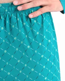 GINA pánské pyžamo dlouhé pánské, šité, s potiskem Pyžama 2024 79171P