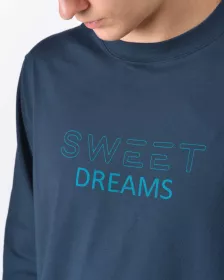 GINA pánské pyžamo dlouhé pánské, šité, s potiskem Pyžama 2025 79205P GINA pánské pyžamo dlouhé pánské, šité, s potiskem Pyžama 2025 79205P