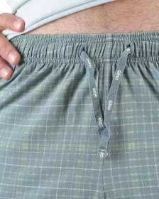 GINA pánské pyžamo krátké pánské, šité, s potiskem 79174P