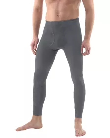 GINA pánské spodky pánské (legíny), dlouhé, šité, klasické, jednobarevné 76001P