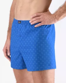 GINA pánské trenky volné, šité, s potiskem 75210P