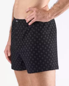 GINA pánské trenky volné, šité, s potiskem 75210P