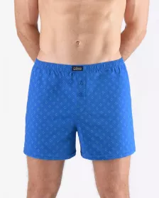 GINA pánské trenky volné, šité, s potiskem 75210P