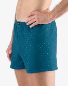 GINA pánské trenky volné, šité, s potiskem 75212P