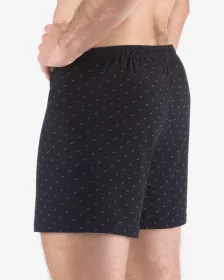 GINA pánské trenky volné, šité, s potiskem 75212P