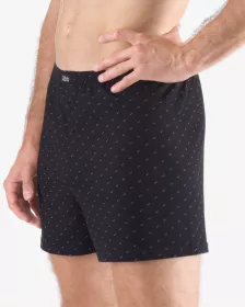 GINA pánské trenky volné, šité, s potiskem 75212P