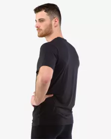 GINA pánské tričko s krátkým rukávem, krátký rukáv, šité, jednobarevné ECO Bamboo Sport 78004P EcoBamboo