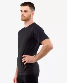 GINA pánské tričko s krátkým rukávem, krátký rukáv, šité, jednobarevné ECO Bamboo Sport 78004P EcoBamboo