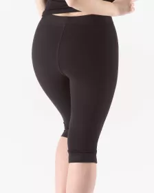 GINA dámské capri, šité, klasické, jednobarevné 95001P