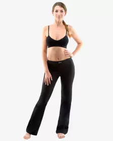 GINA dámské kalhoty dlouhé rovné základní délka, šité, klasické 96021P
