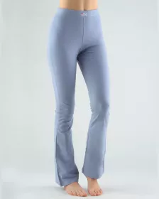 GINA dámské kalhoty zvonové prodloužená délka, dlouhé, šité, klasické, jednobarevné 96002P